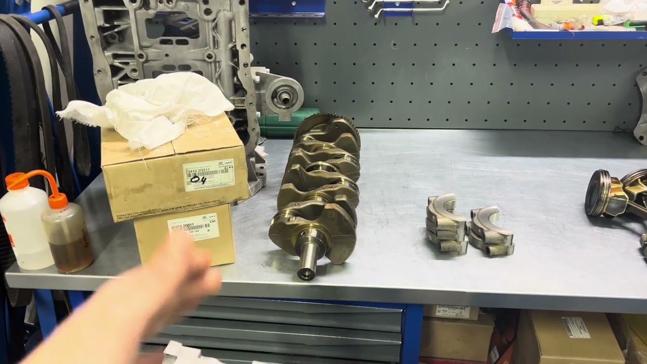 KIA Sorento Prime 2.4 G4KJ.большой расход масла ,грязноватый мотор.удаление балансиров