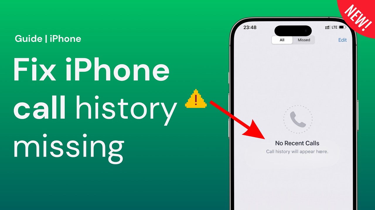 Как легко исправить пропажу истории звонков на вашем iPhone [2026]
