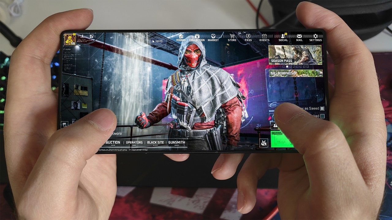 DELTA FORCE MOBILE SOLO VS SQUAD SAEED HANDCAM GAMEPLAY
