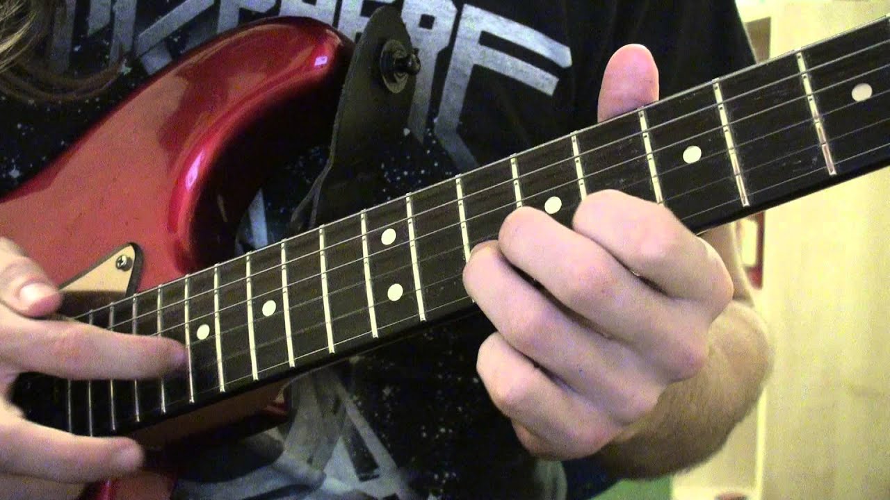 Metallica - One - How To Play The Tapping Solo - Guitar Lesson - WITH TABS