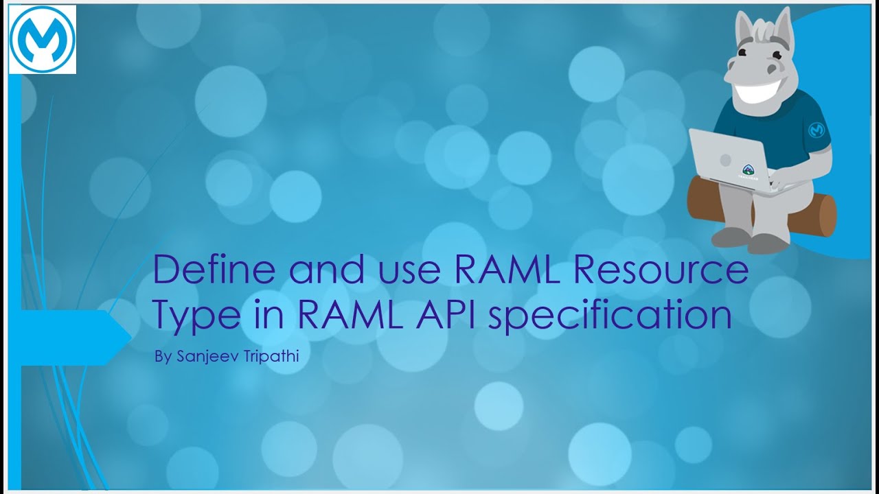 API | Define and use RAML Resource Type in MuleSoft's RAML API specification