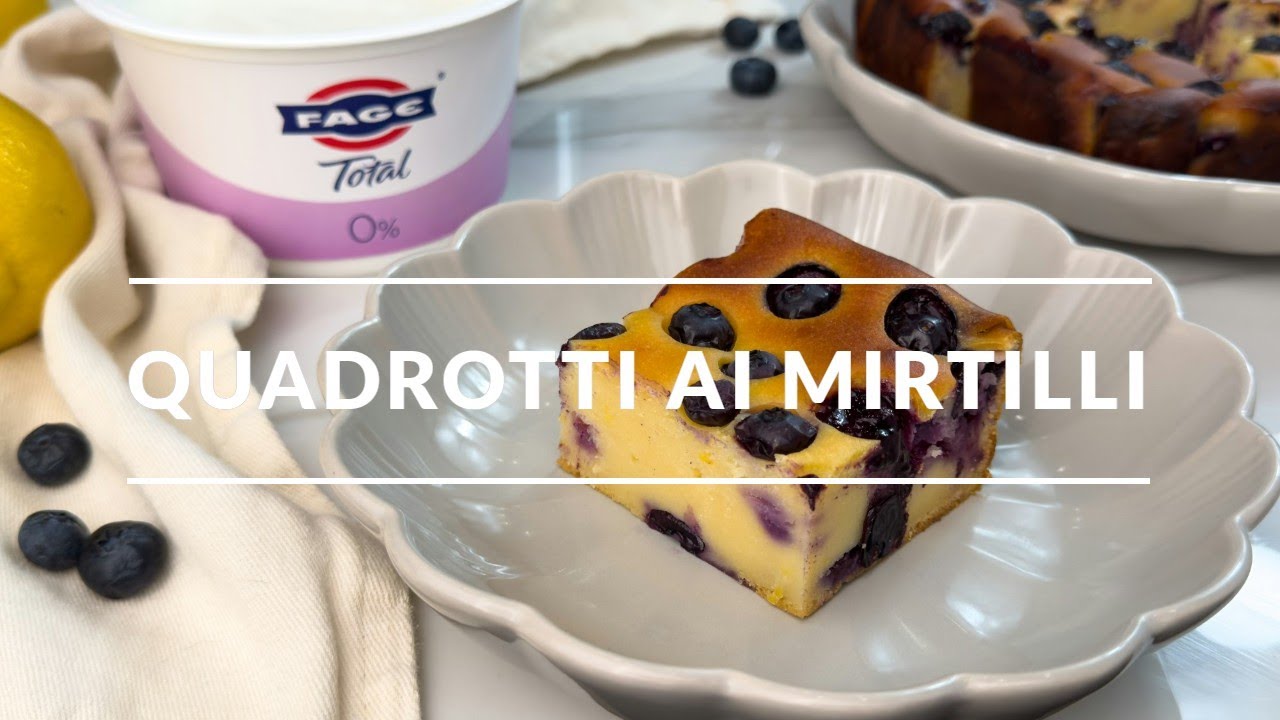 Quadrotti ai mirtilli