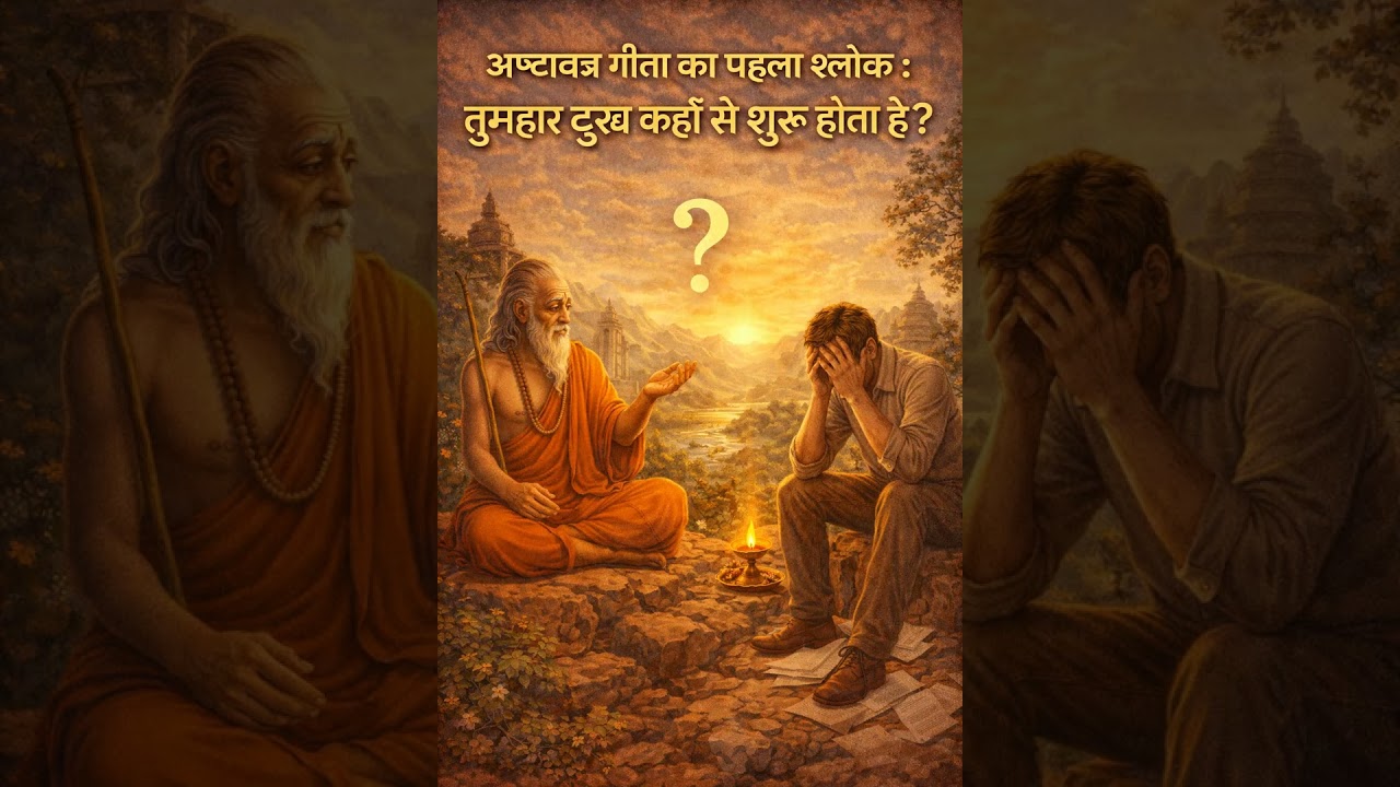 अष्टावक्र गीता का पहला श्लोक : तुम्हारा दुःख कहाँ से शुरू होता है?