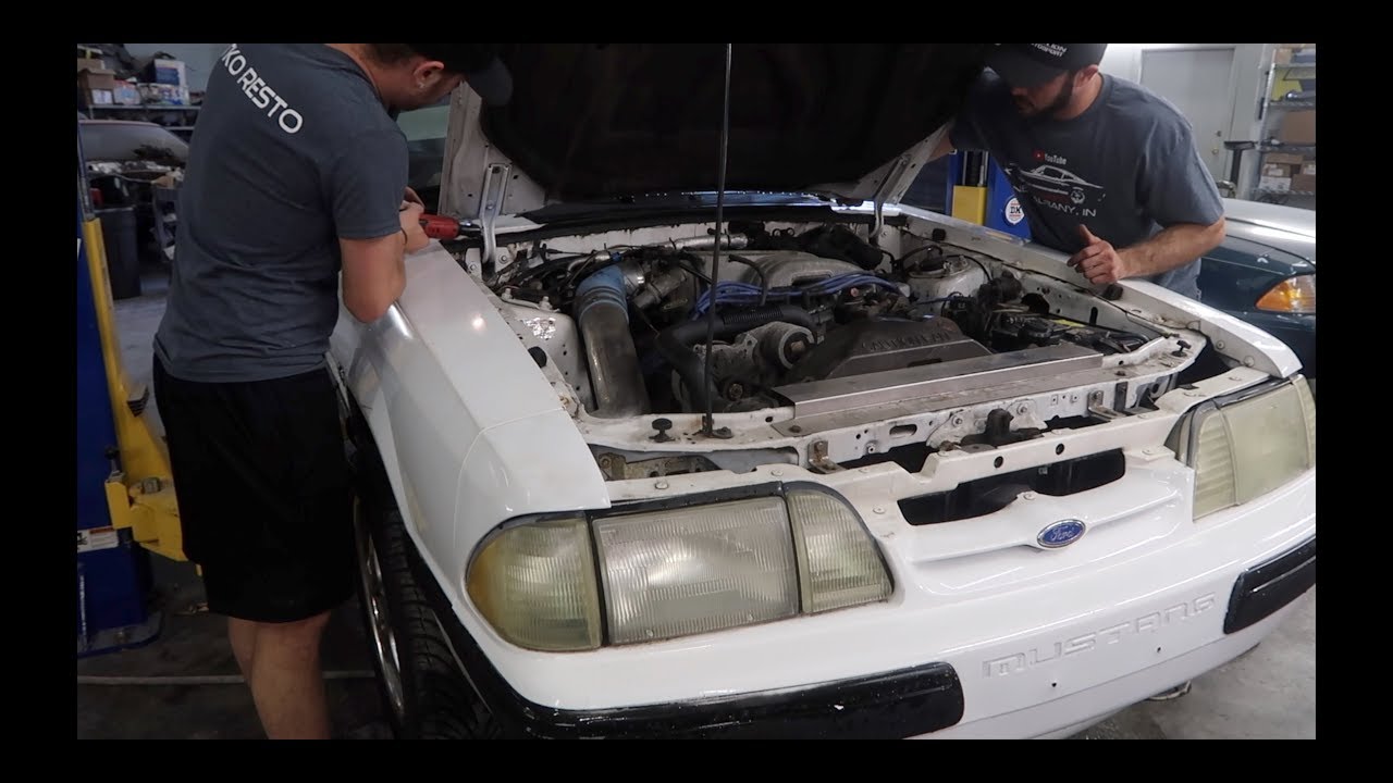 Foxbody Disassemble and Paint