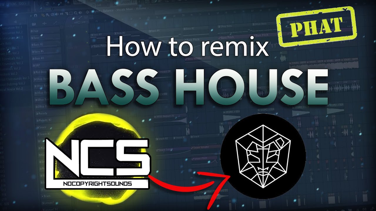 How to remix NCS using BASS HOUSE - FL Studio