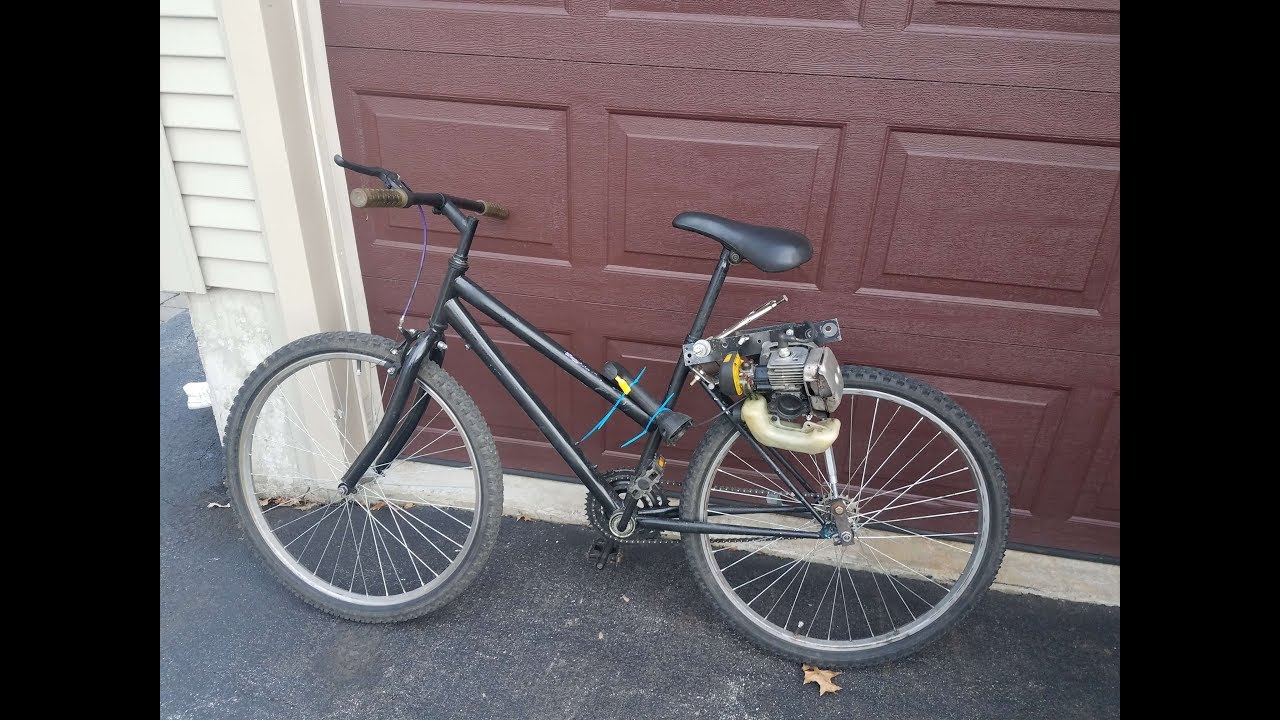 Weed Eater Bike (No Welding)