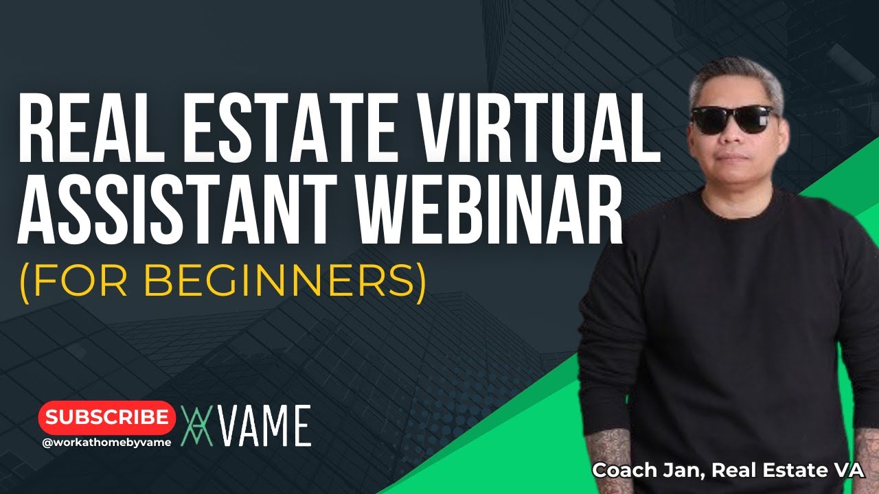 HOW TO BECOME A REAL ESTATE VIRTUAL ASSISTANT? | VAME Philippines