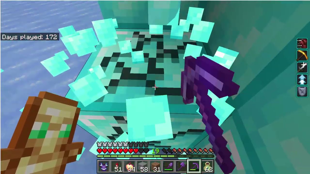 Minecraft Draining Water