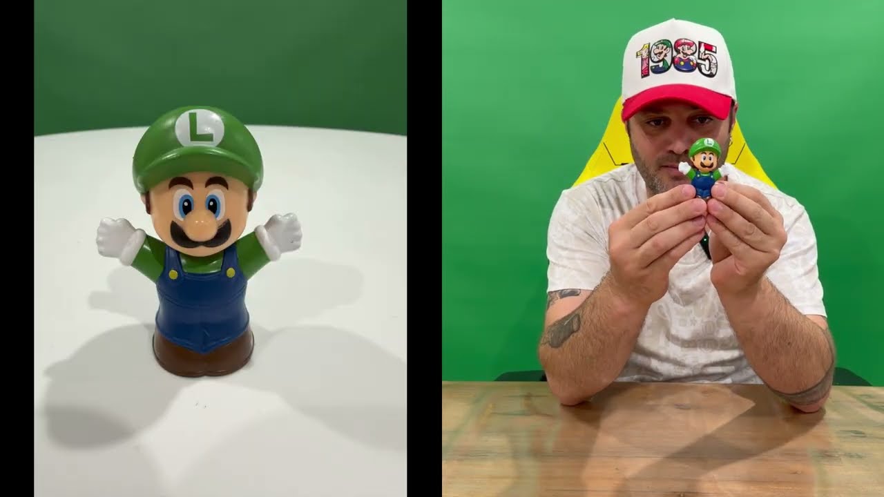 Ep 3254 - Fisher-Price Little People My Mario Luigi Figurine Unboxing