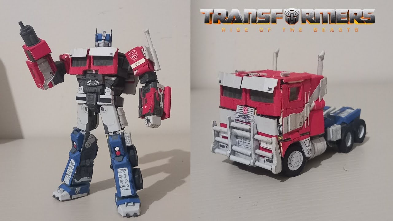 Papercraft - Transformers: Rise of the Beasts (ROTB) : Optimus Prime | Review