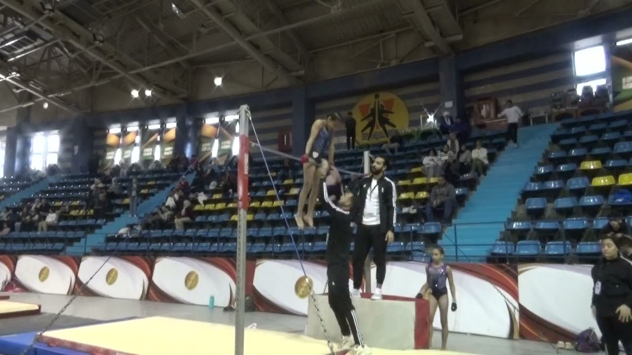 ملك حسين حامد رشيدى  بطوله الجمهوريه  جهاز  العقله   جمباز فنى  2025 تحت 11