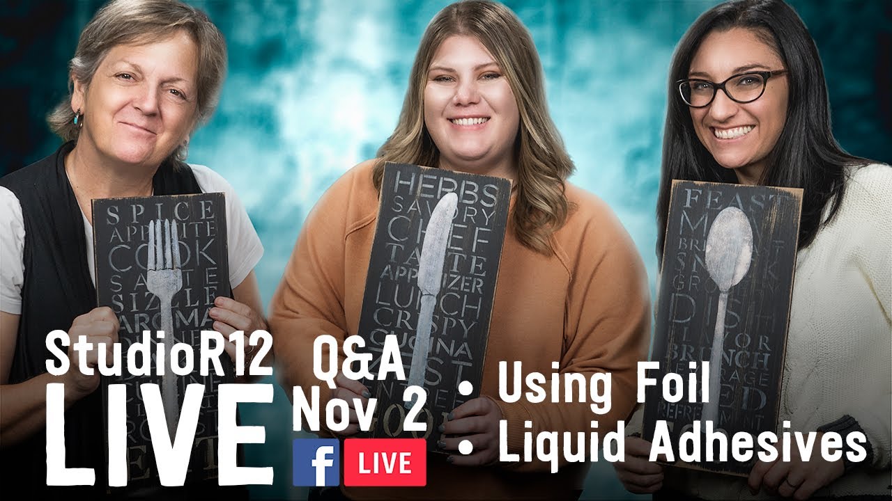 How to Use Foils & Adhesives - What Works, What Doesn't & How to Remove | Facebook Live Q&A 11/2/21