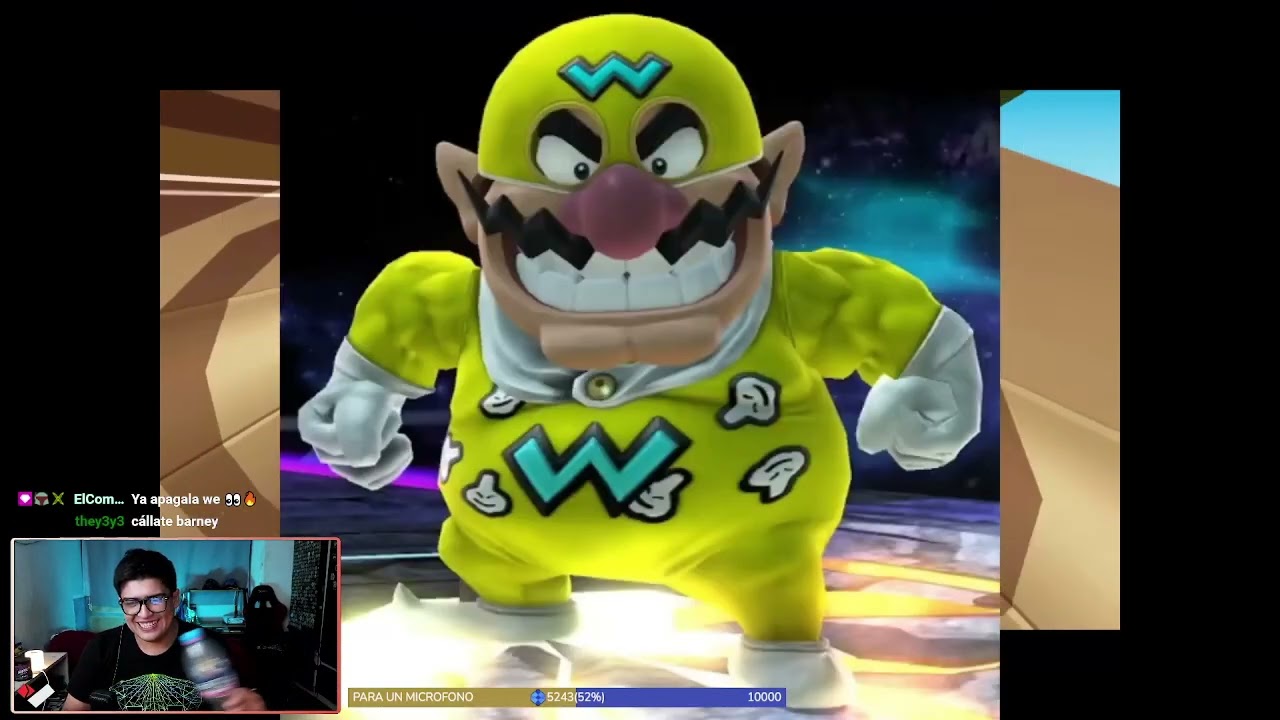 VAZINK REACCIONA A LOS 10 MOMENTOS MAS EPICOS DE SUPER WARIO MAN (DEFINITIVAMENTE ES CINE)