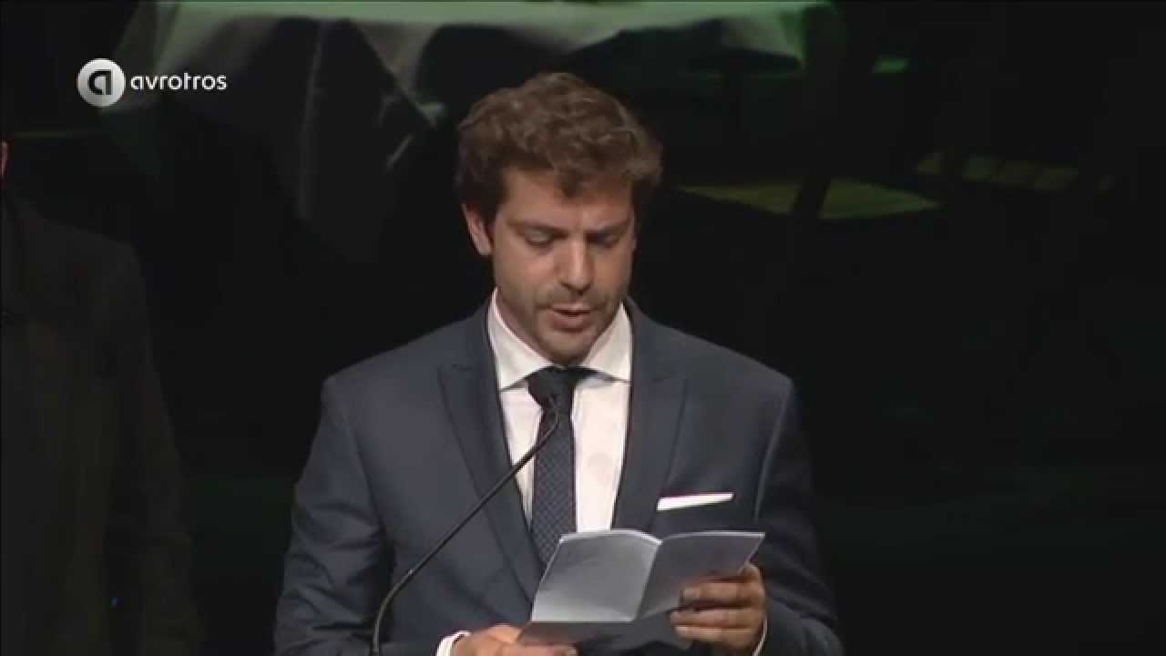 Theatergala 2015 - Louis D'Or - Ramsey Nasr (bekendmaking + speech Nasr)