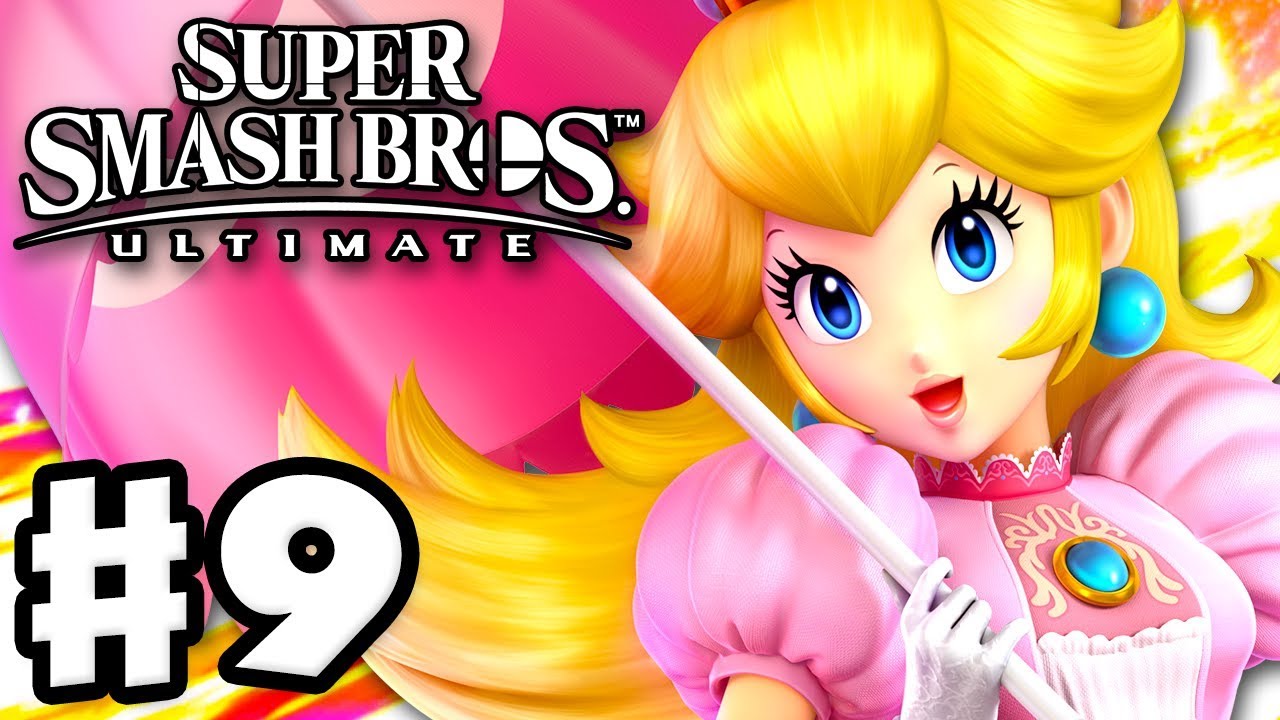 Peach! - Super Smash Bros Ultimate - Gameplay Walkthrough Part 9 (Nintendo Switch)