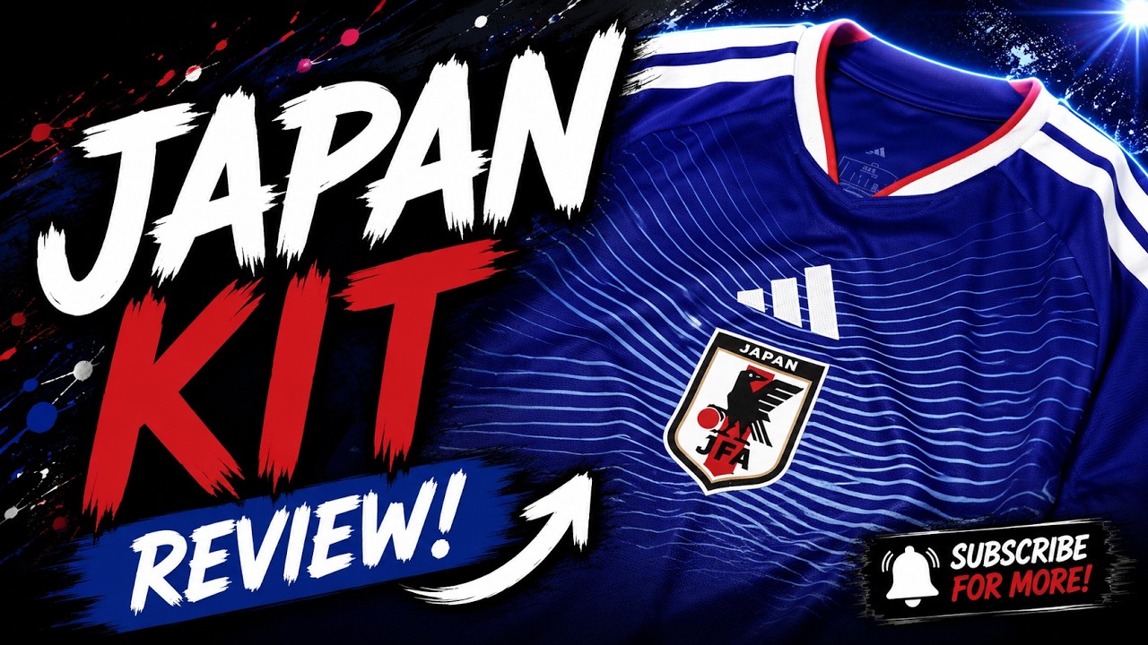 Распаковка и обзор домашней футболки Adidas Japan Чемпионата мира 2026 года