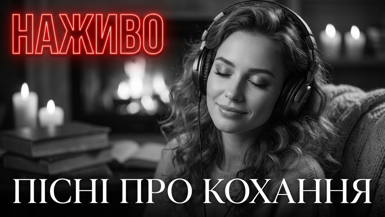 🎧 Кращі українські пісні про кохання — LIVE 24/7 | #українськіпісні #прямийефір