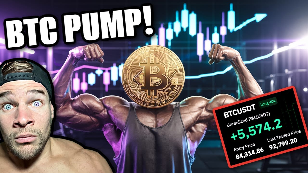 LIVE BTC PUMPING!!! Bitcoin NEXT MOVE LIVE!!  (Trading & Analysis)