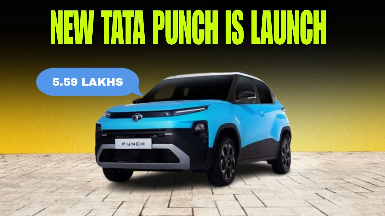 Newly tata Punch is launched at 5.59 lakhs starting price 