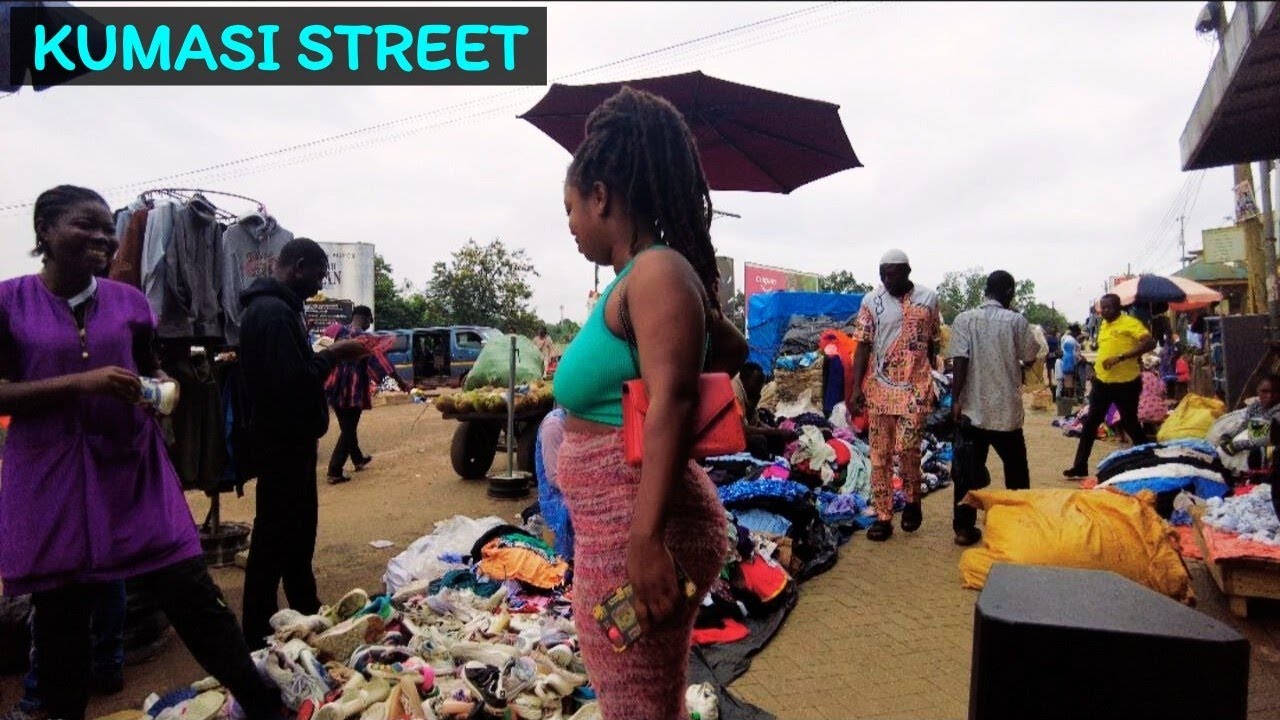 Экскурсия по улицам Кумаси | Знакомство с ярким африканским городом в Гане