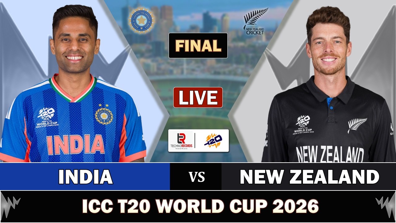 T20 WORLD CUP 2026 FINAL: INDIA vs NEW ZEALAND FINAL MATCH LIVE | IND vs NZ MATCH COMMENTARY IND BAT
