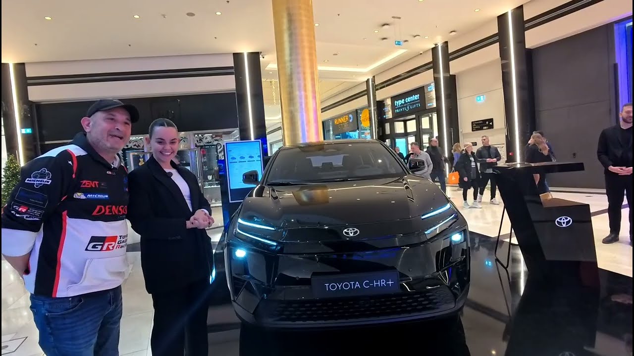 Η ΠΡΩΤΗ ΕΜΦΑΝΙΣΗ ΤΟΥ ΝΕΟΥ TOYOTA CHR PLUS.