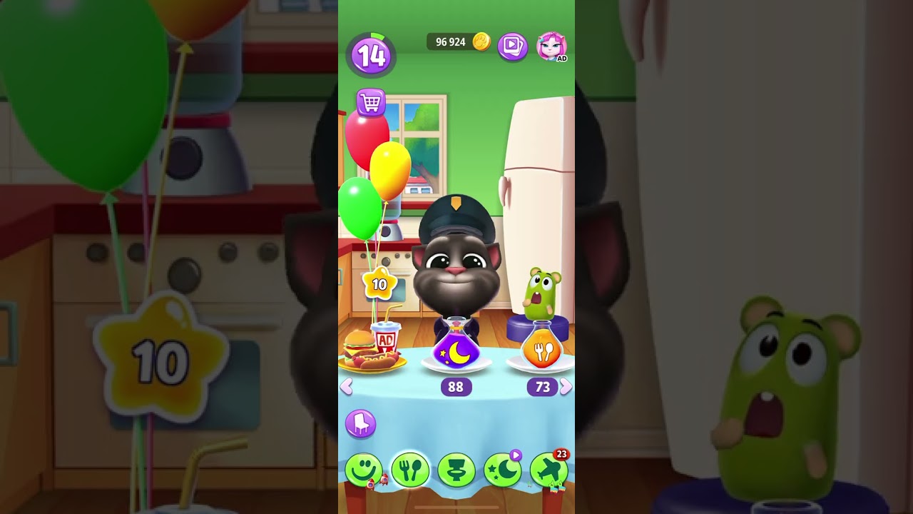 😺 Talking Tom DRINKS a MAGIC POTION! What Will Happen? 😱🎮