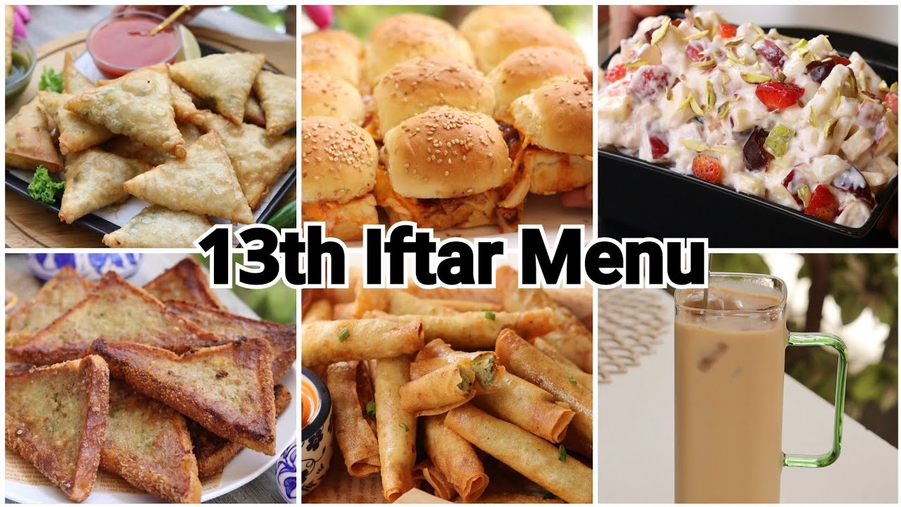 13th Iftar Complete Menu 😍 by (Yes I Can Cook)