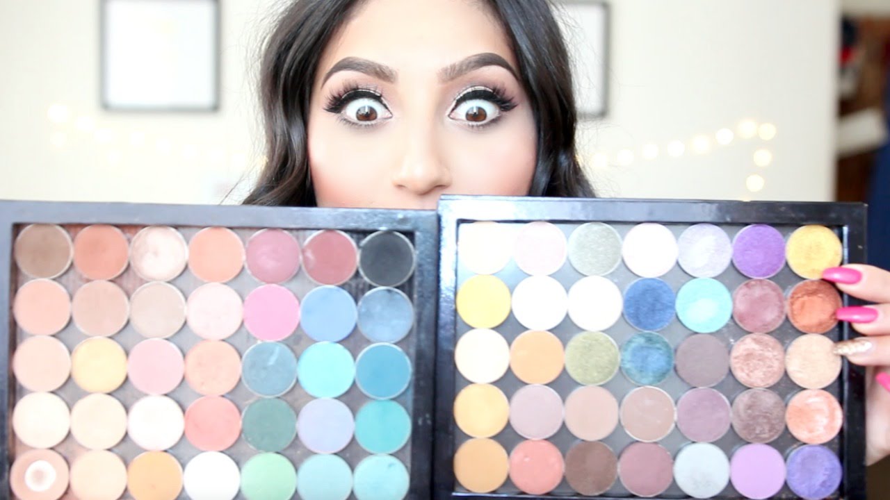 My MakeUp Geek Eyeshadow Collection