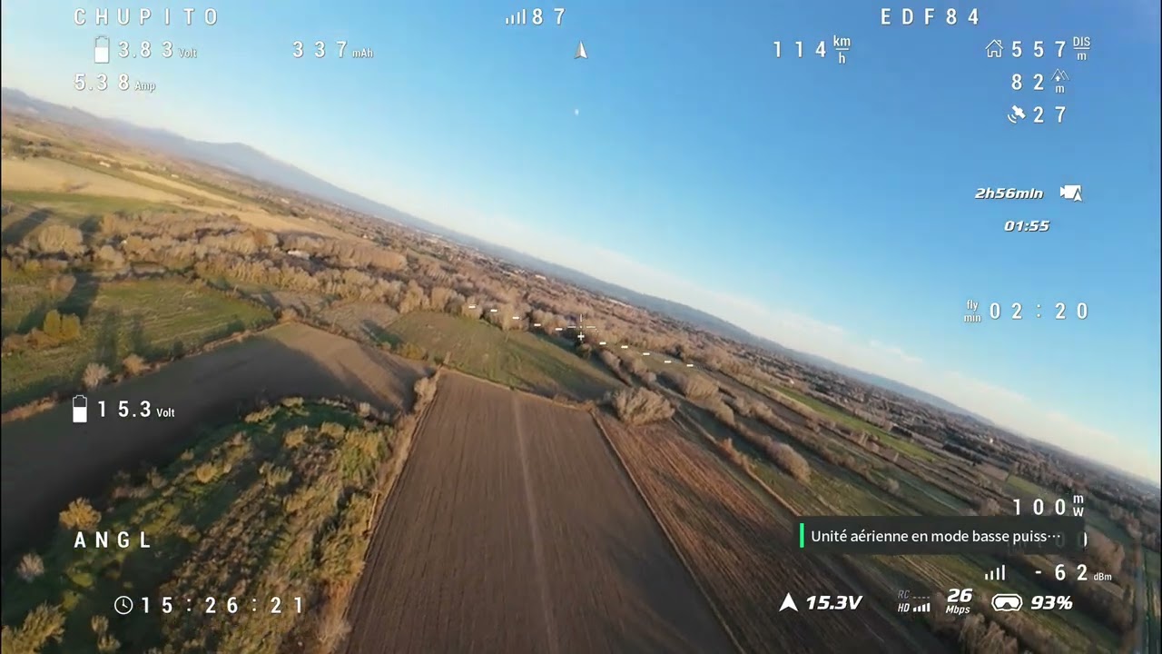 Vol d'essai 2 - Chupito DJI O4 Pro