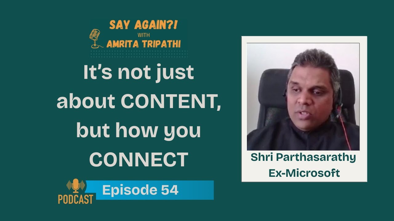 Episode 54: AI Slop, Enshittification & Authenticity with Senior Tech Leader Shriram Parthasarathy