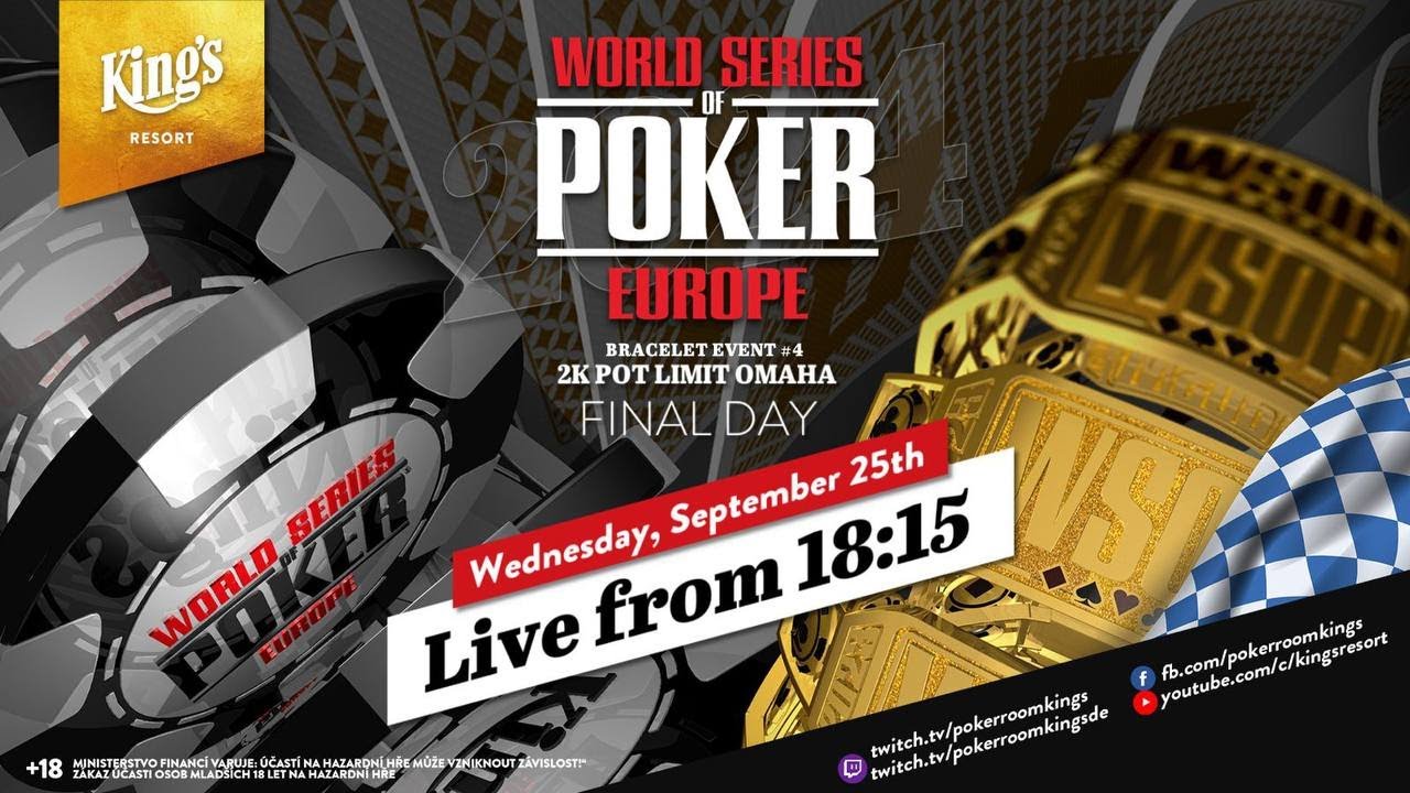🏆 WSOPE 2024: Final Table of €2.000 WSOP Europe 2k PLO Event #3 live from King's Resort 👑