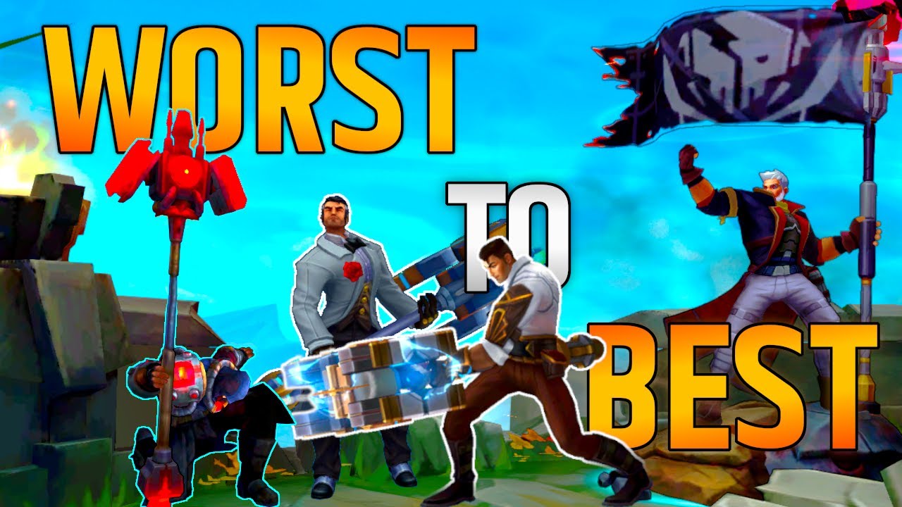 Jayce Skins Rated from WORST to BEST (all jayce skins ingame pov)