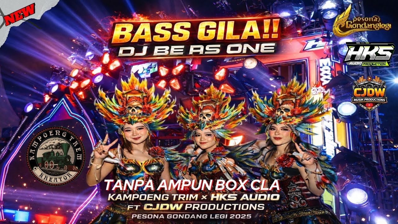 DJ BE AS ONE BASS GILA‼️ ONE SOUND SHAKING THE WORLD KAMPOENG TRIM X HKS AUDIO FT CJDW PRODUCTIONS