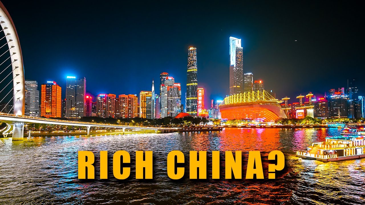 Walking Through China's Super Rich City - Guangzhou 4K Walk (Binaural)
