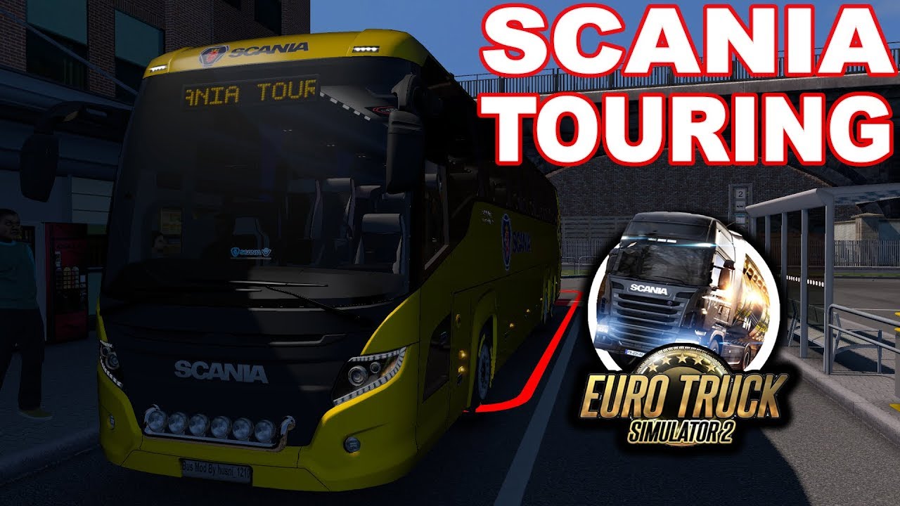 ETS2 1.35 | Bus Passenger Mod | Scania Touring | ( G29 + Shifter + Wheel Cam )