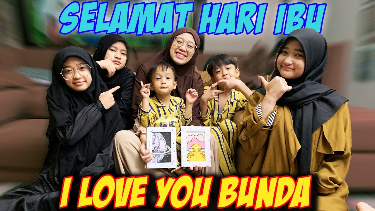 DZAKY KASIH KADO SPECIAL UNTUK BUNDA DI HARI IBU...