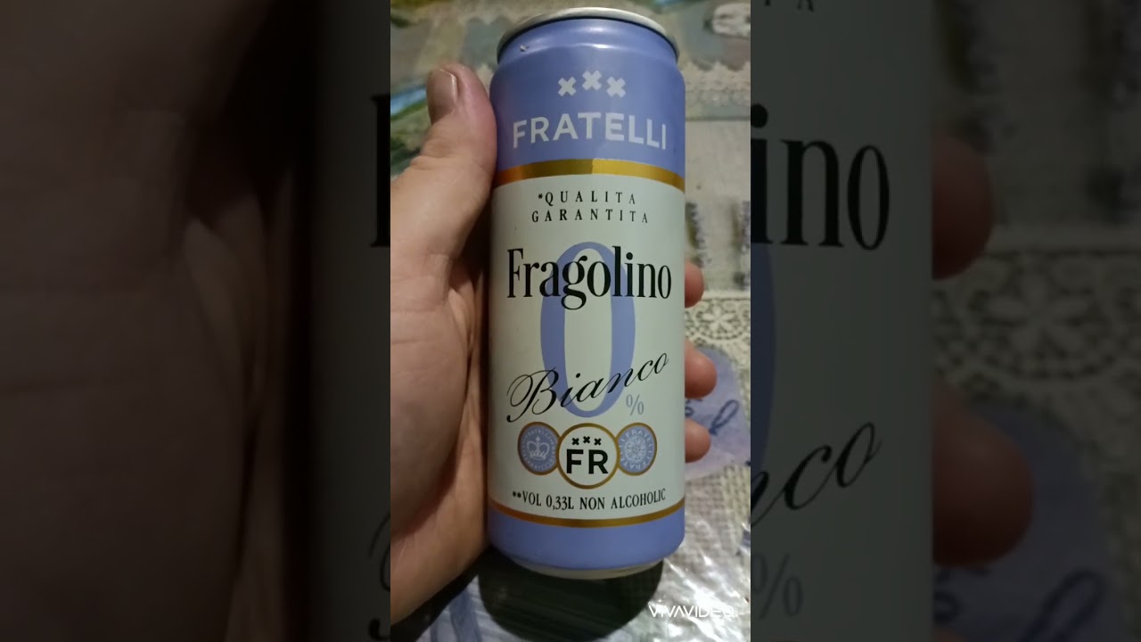 Про ПИВО: Fratelli - Fragolino Bianko - это не пиво!