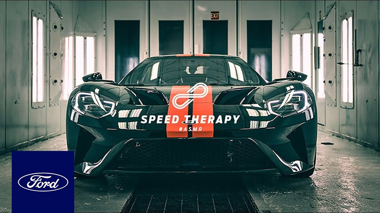 ASMR: Ford GT Idling | Speed Therapy | Ford