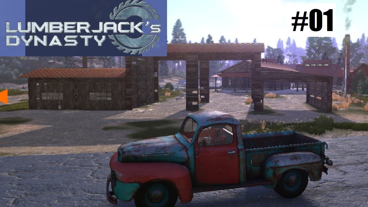 Lumberjack's Dynasty #01 -Ankunft- (Early Access) (Let's Play Gameplay Deutsch)