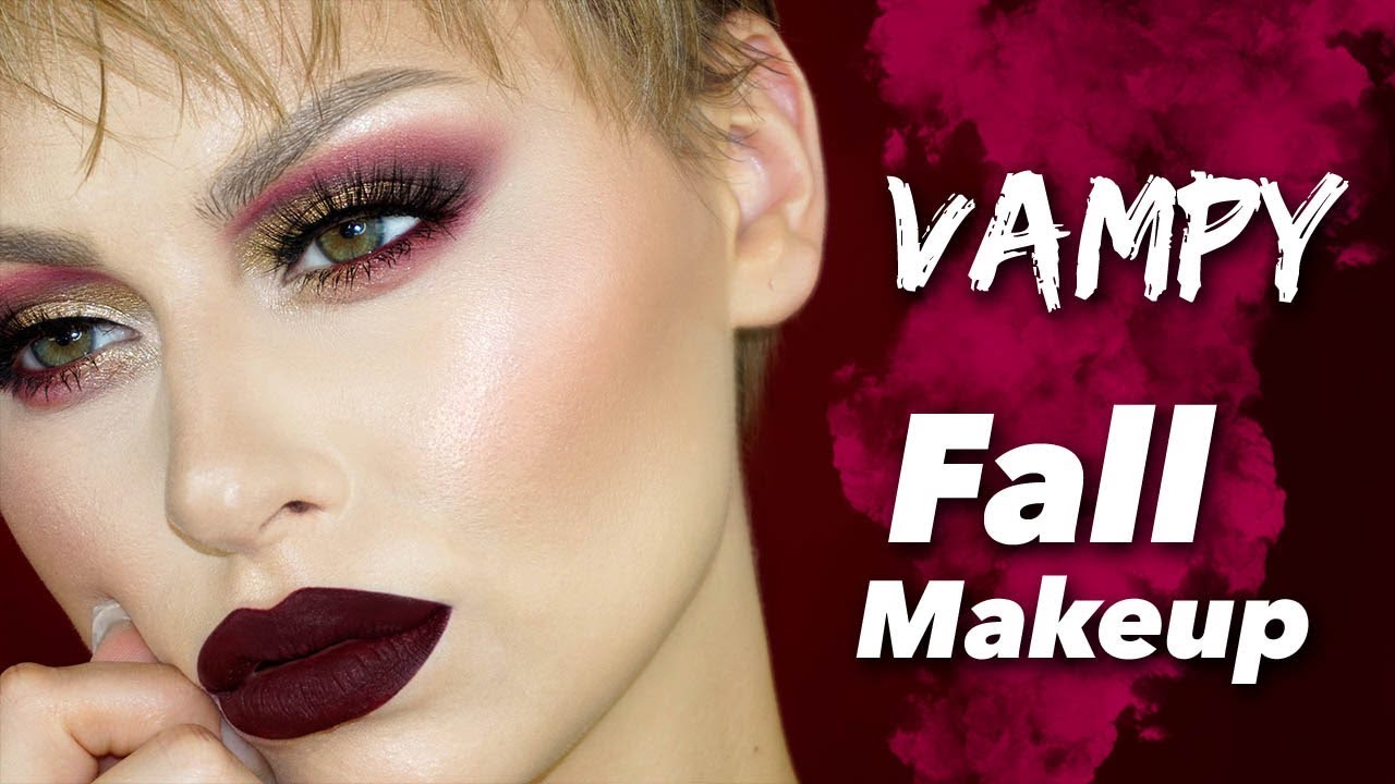 Vampy Fall Makeup Tutorial 2017 | Alexandra Anele