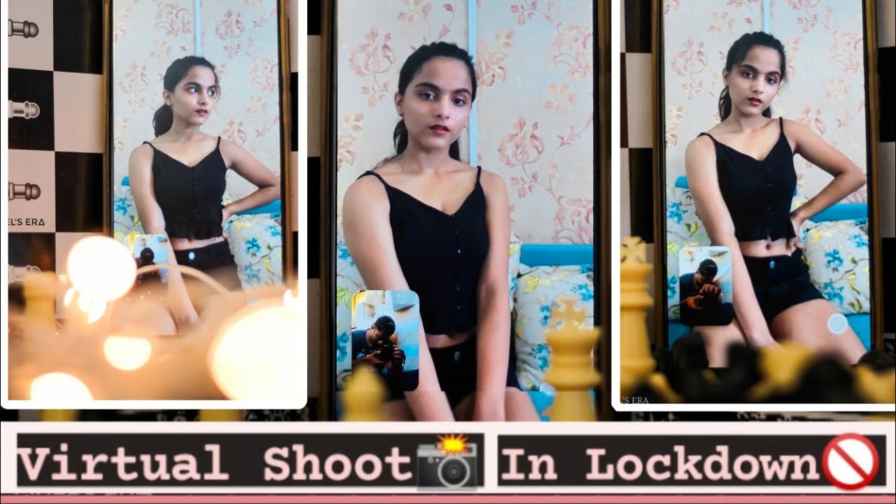 Virtual Shoot During Lockdown 📸 // BTS