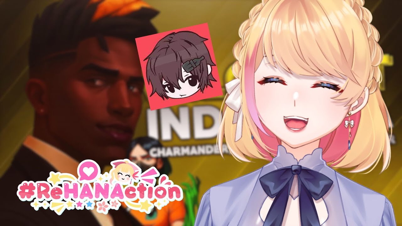 РЕАКЦИЯ @MILYHYA СНОВА КЕОБОДОХАН ВАЛОРАНТ #ReHanaction【VTuber Индонезия】💖✨