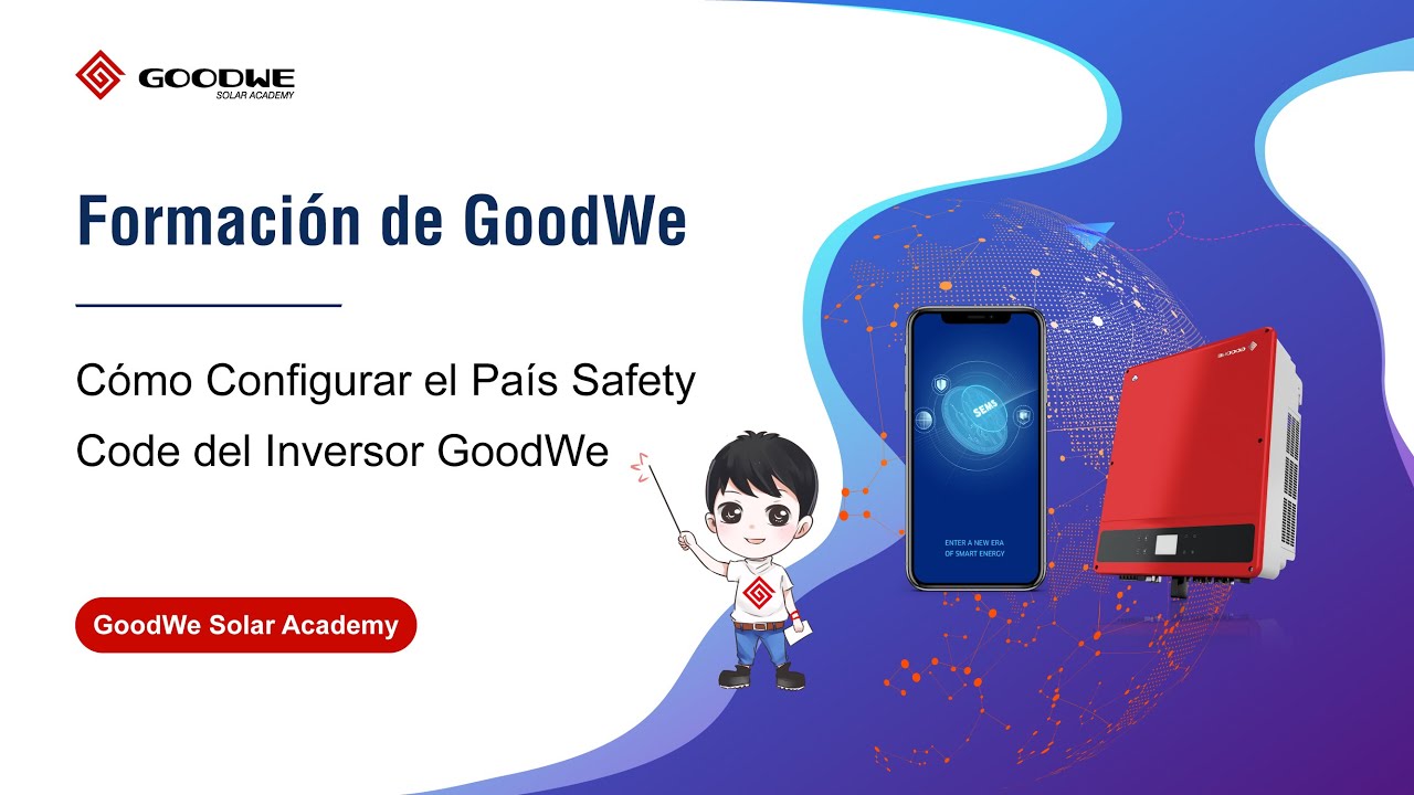 Cómo configurar el país (safety code) en el inversor GoodWe