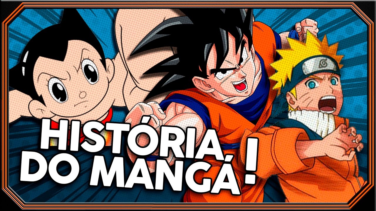 A HISTÓRIA E EVOLUÇÃO DO MANGÁ!