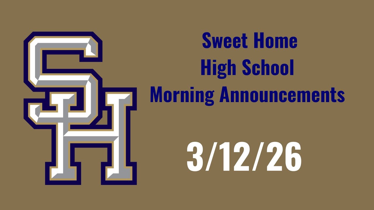3/12/26 Morning Announcements 