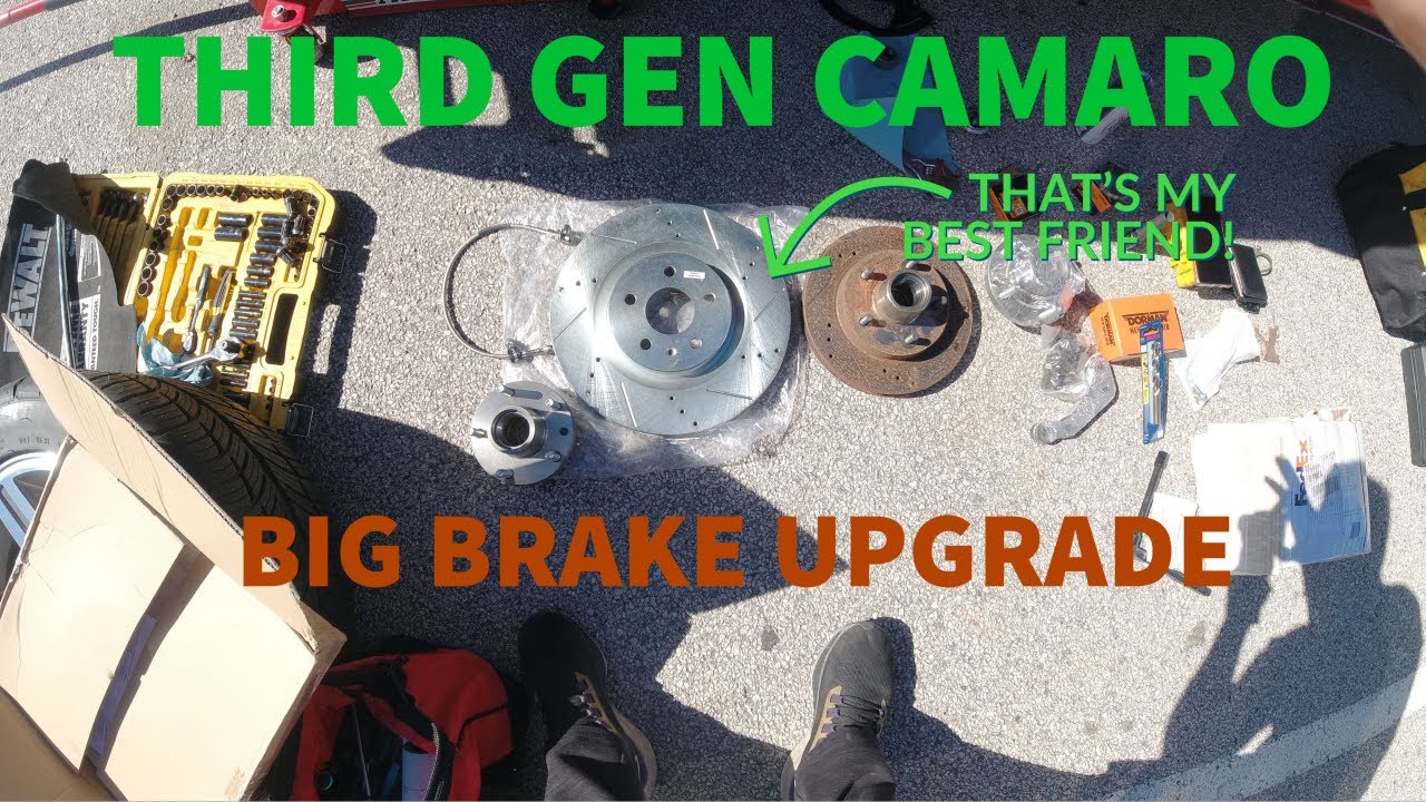 Third Gen Camaro/IROC/Z28 BIG BRAKE UPGRADE