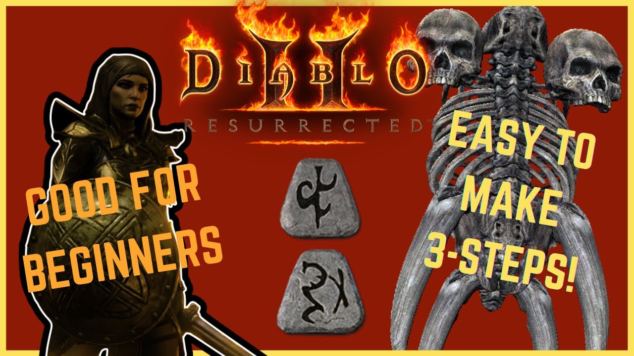 Runeword Rhyme Diablo 2 Resurrected (In 3 fast steps!)