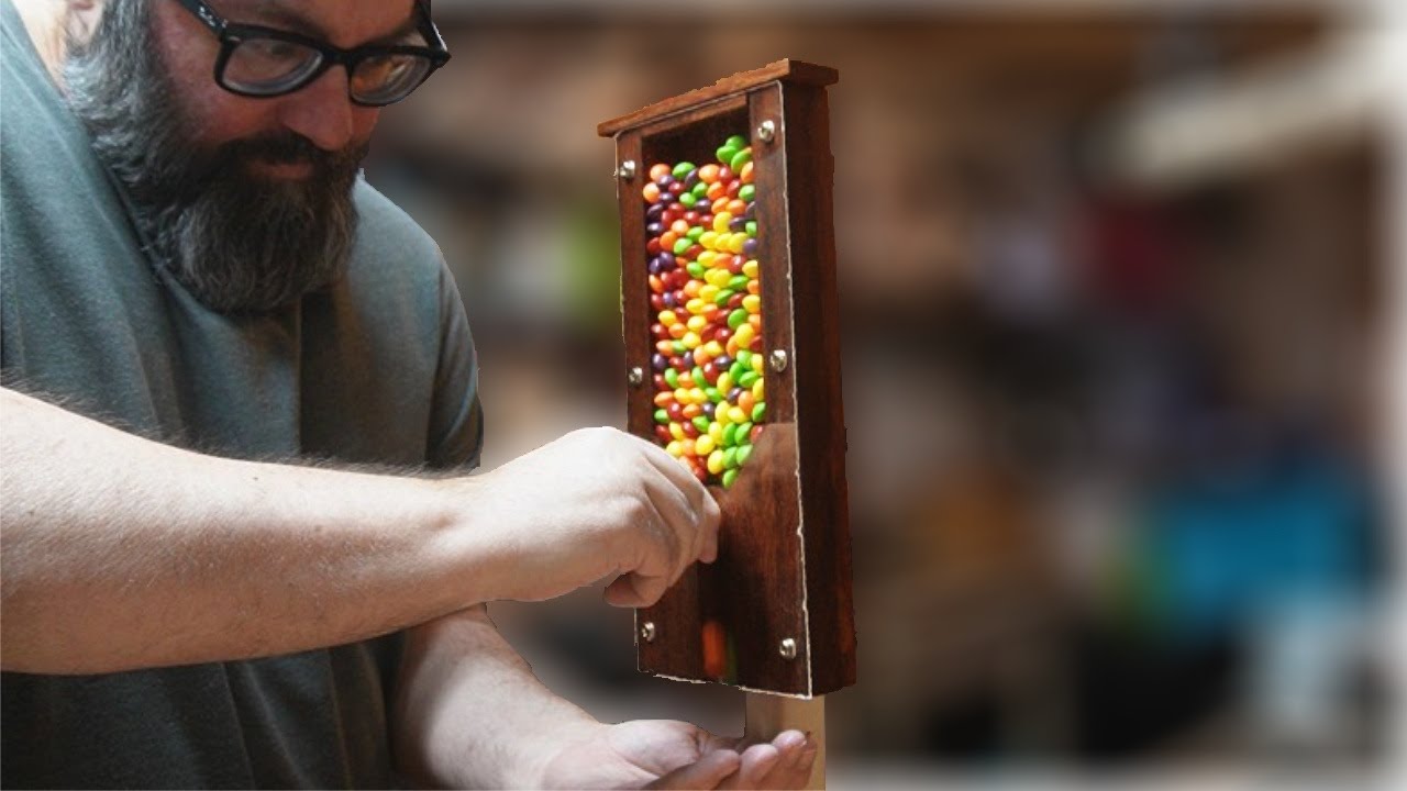 I Built A Sweet Dispenser for my Workshop