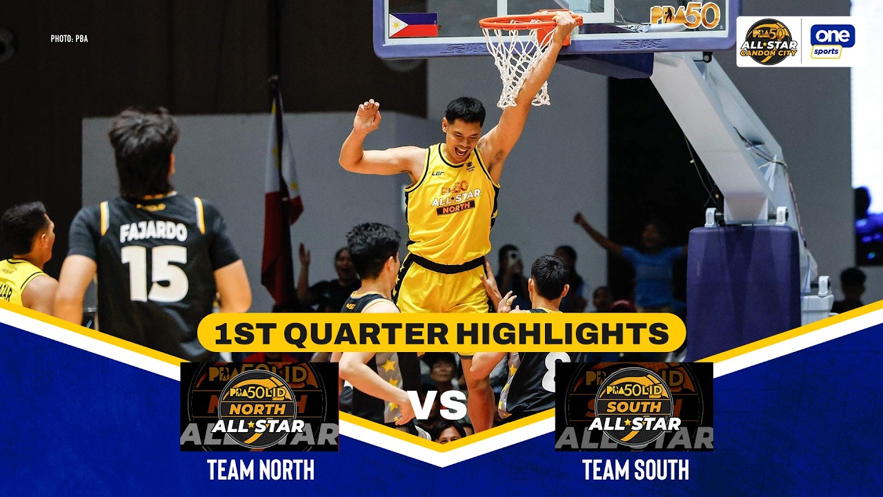 TEAM NORTH vs. TEAM SOUTH | 1ST QUARTER HIGHLIGHTS | 2026 PBA ALL-STAR GAME